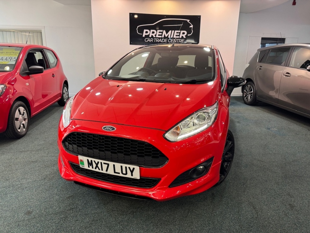 Ford Fiesta 1.0 Ecoboost 140 St-line Red Red