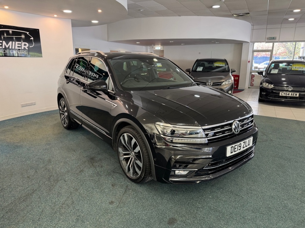 Volkswagen Tiguan 2.0 Tdi 190 4Motion R-line Dsg DE19ZLU Black #5