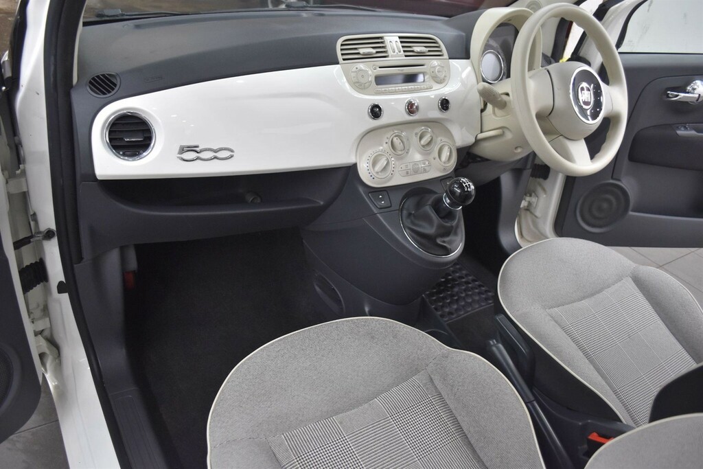 Fiat 500 1.2 Pop Star Euro 6 Ss YD15KZY White #3