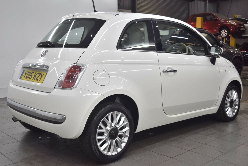 Fiat 500 1.2 Pop Star Euro 6 Ss YD15KZY White #2