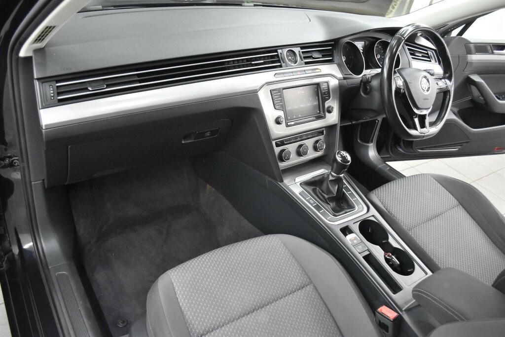 Volkswagen Passat 1.6 Tdi Bluemotion Tech S Euro 6 Ss GD64WJO Black #3
