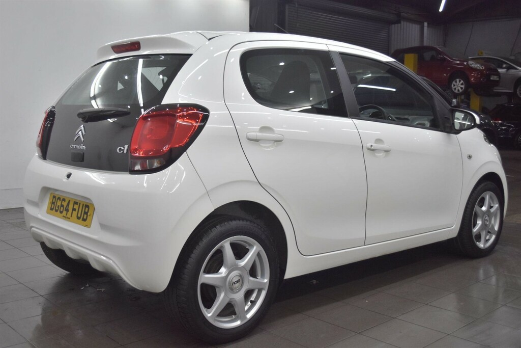 Citroen C1 1.0 Vti Feel Euro 5 Euro 5 BG64FUB White #2