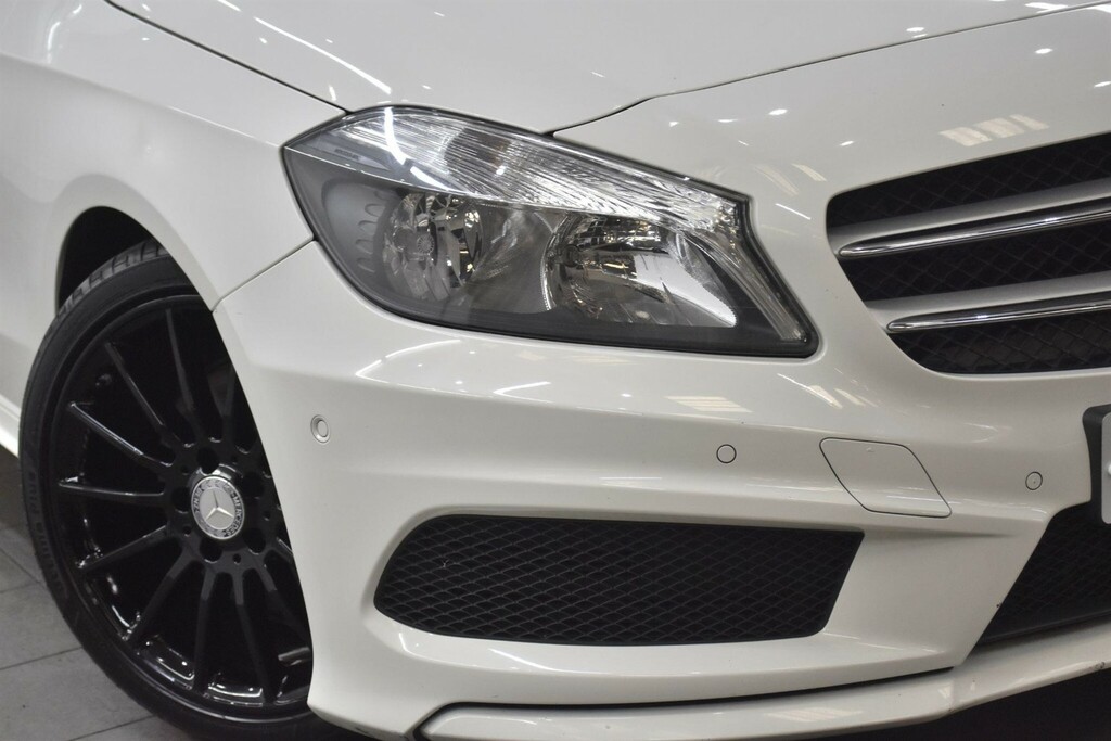 Mercedes-Benz A Class 1.5 Amg Sport 7G-dct Euro 5 Ss DK64VXJ White #6