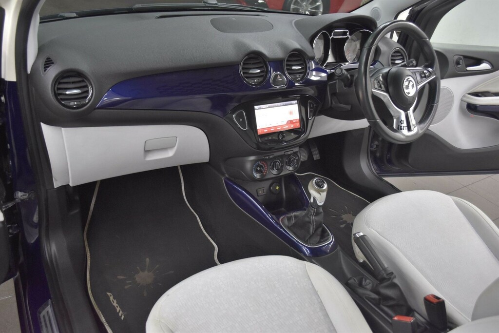 Vauxhall Adam 1.2 16V Jam Euro 5 YK14JYR Blue #3