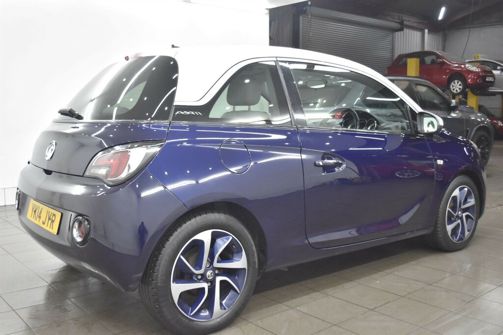 Vauxhall Adam 1.2 16V Jam Euro 5 YK14JYR Blue #2