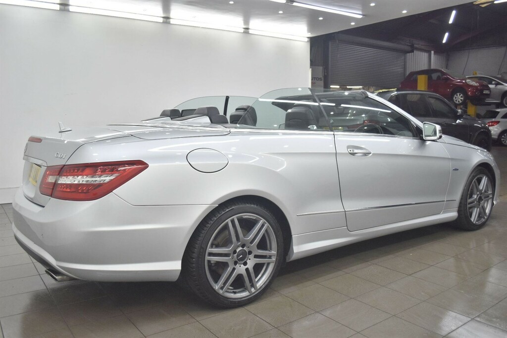 Mercedes-Benz E Class 3.0 Cdi V6 Blueefficiency Sport Edition 125 Cabrio S93XAL Silver #2