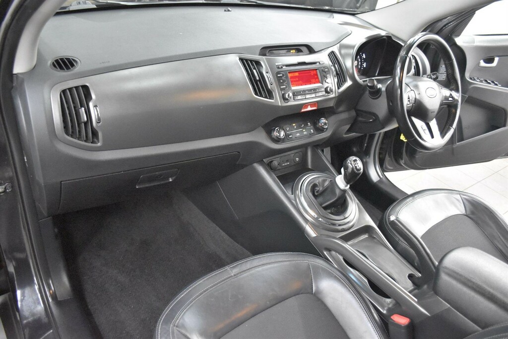 Kia Sportage 2.0 Crdi Kx-2 Awd Euro 5 Black #3