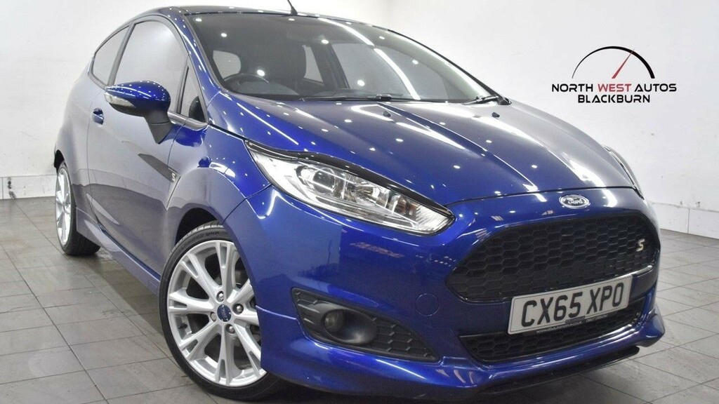 Ford Fiesta 1.0T Ecoboost Zetec S Euro 6 Ss Blue