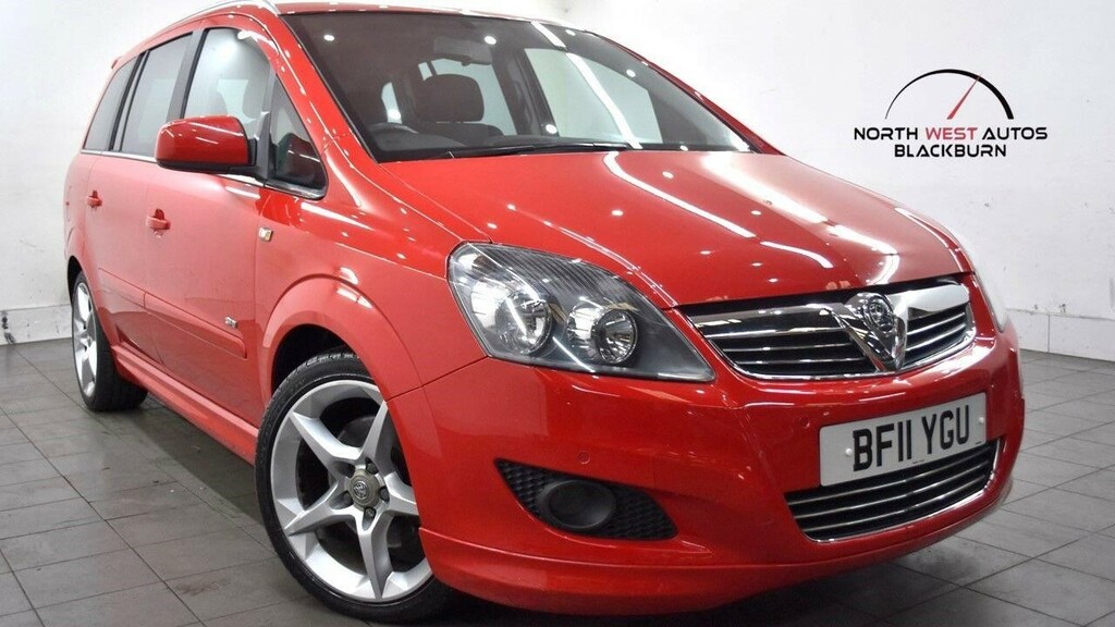 Vauxhall Zafira 1.7 Cdti Ecoflex Sri Exterior Pack Mpv Diese Red