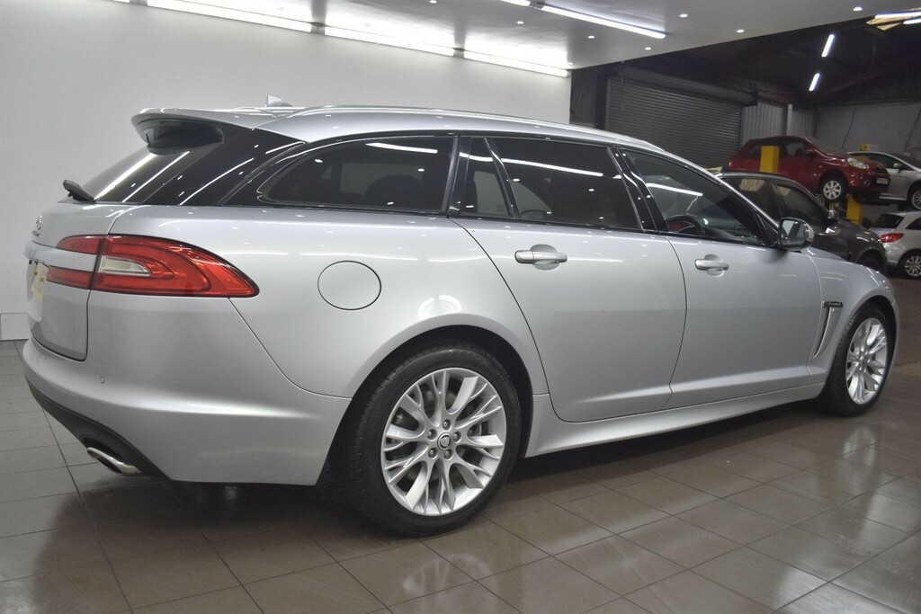 Jaguar XF 3.0D V6 R-sport Sportbrake Euro 5 Ss WU15WCF Silver #2