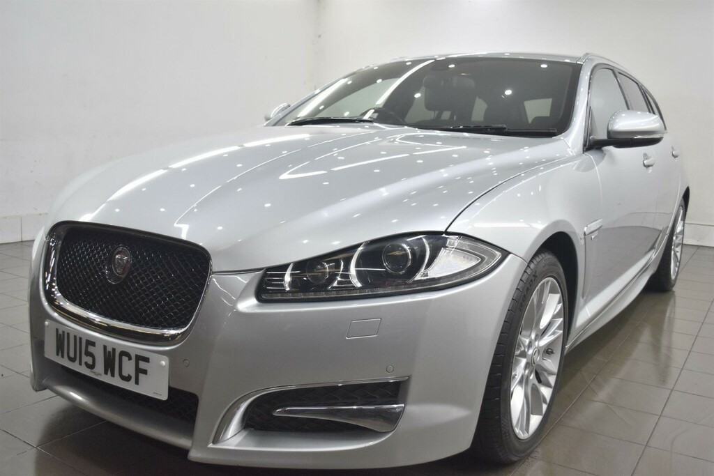 Jaguar XF 3.0D V6 R-sport Sportbrake Euro 5 Ss WU15WCF Silver #5