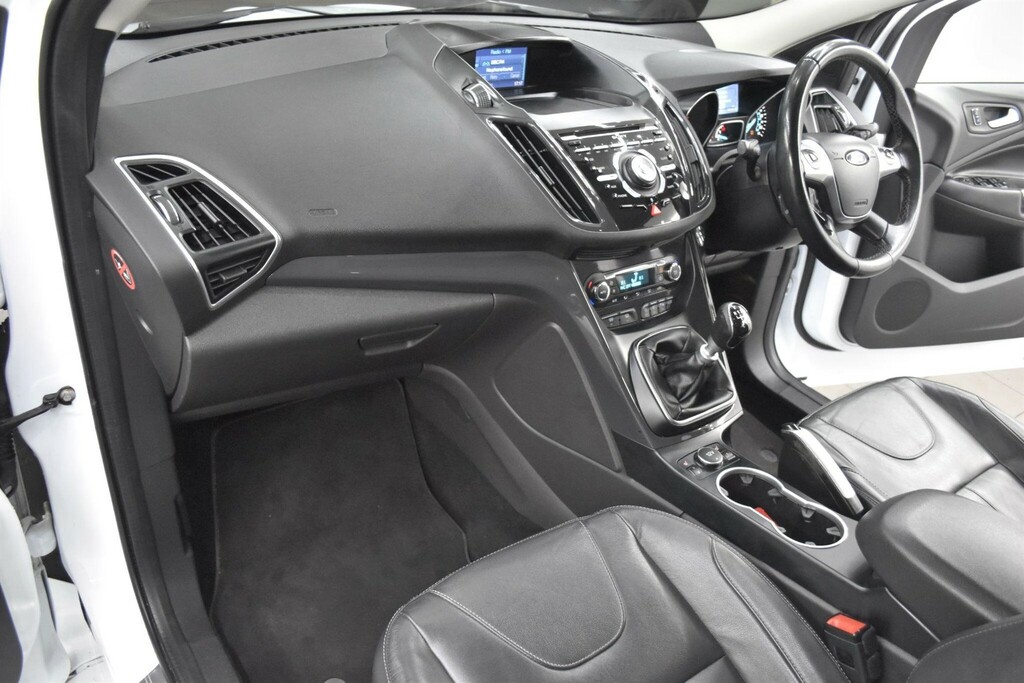 Ford Kuga 2.0 Tdci Titanium X Sport 2Wd Euro 6 Ss KS15KZM White #3