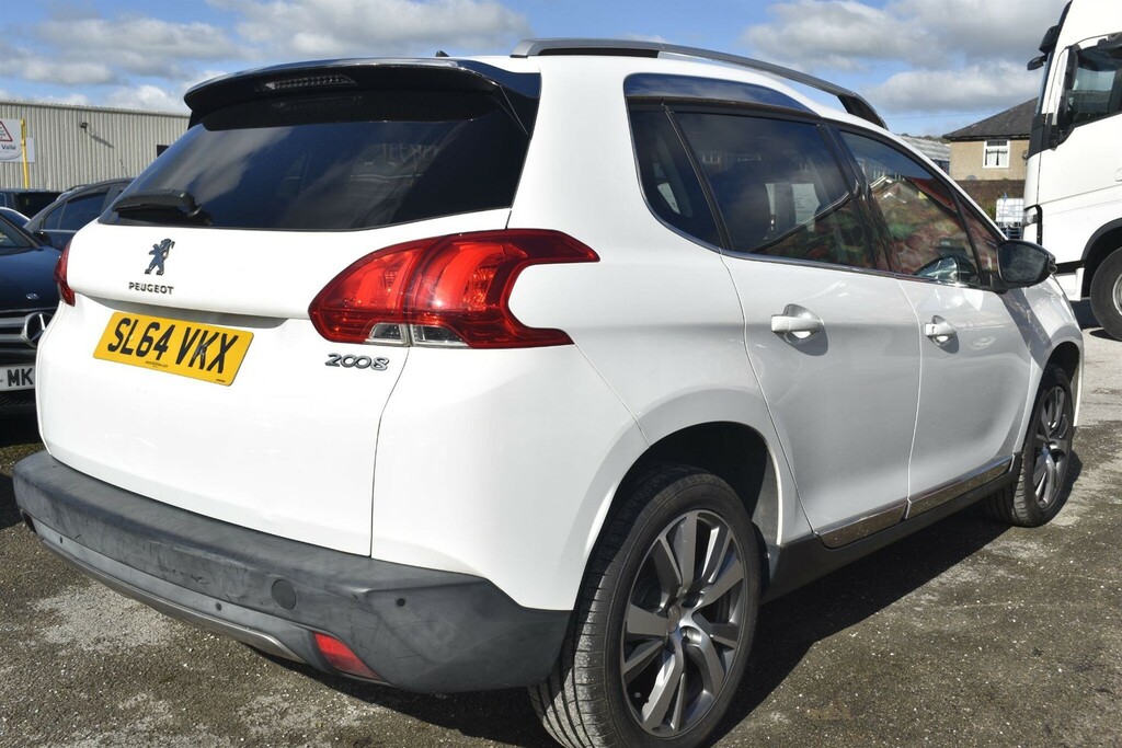 Peugeot 2008 1.6 Vti Feline Euro 5 Mistral White #2