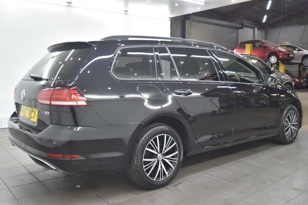 Volkswagen Golf 1.6 Tdi Bluemotion Tech Se Dsg Euro 6 Ss GK67NCX Black #2
