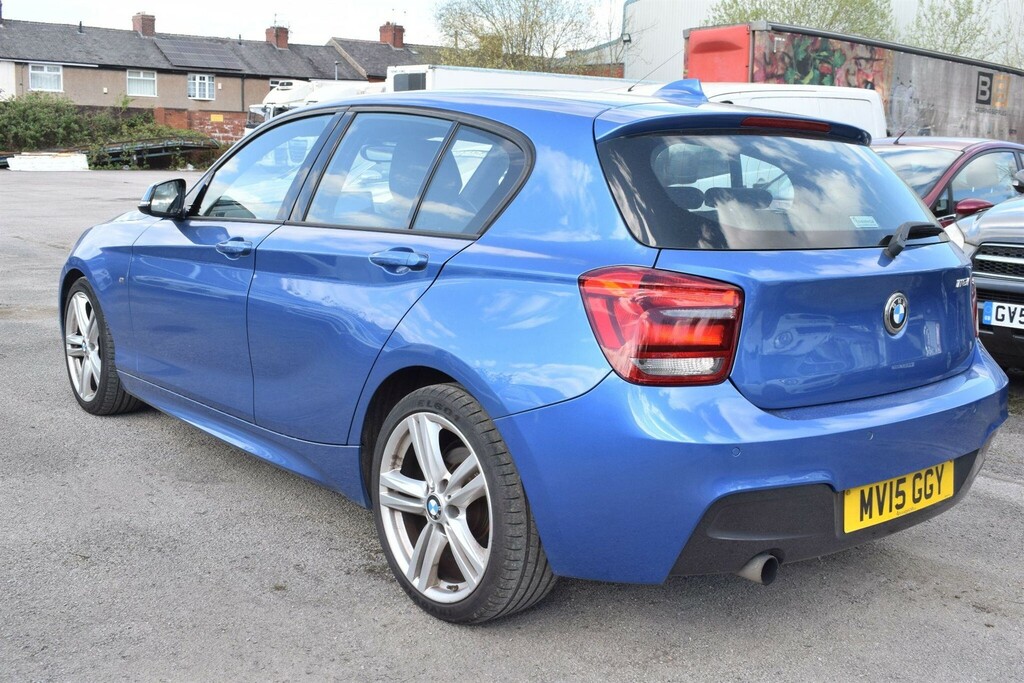 BMW 1 Series 1.6 116I M Sport Euro 6 Ss MV15GGY Blue #2