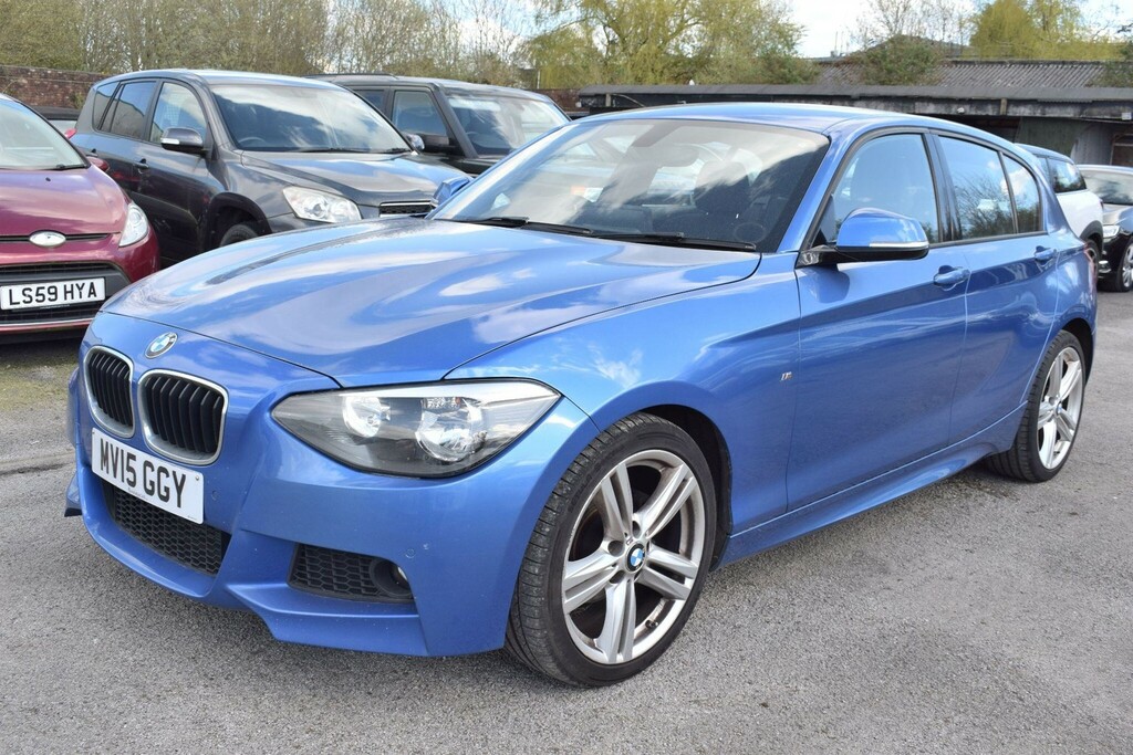 BMW 1 Series 1.6 116I M Sport Euro 6 Ss MV15GGY Blue #5