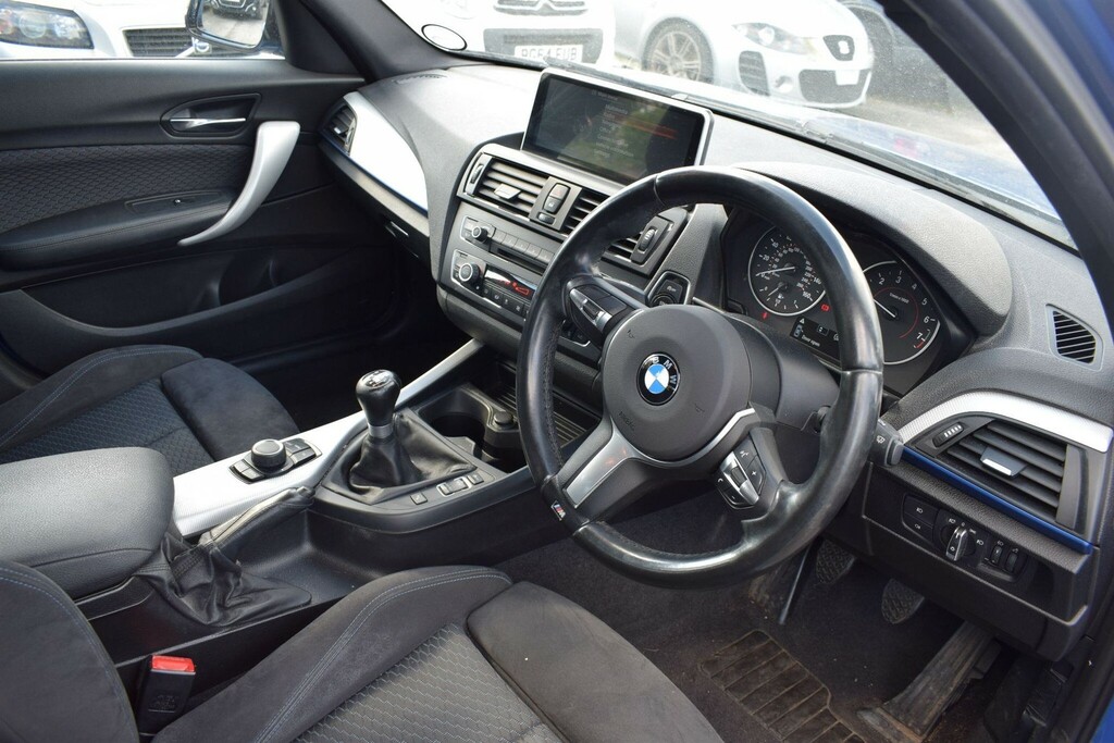 BMW 1 Series 1.6 116I M Sport Euro 6 Ss MV15GGY Blue #3