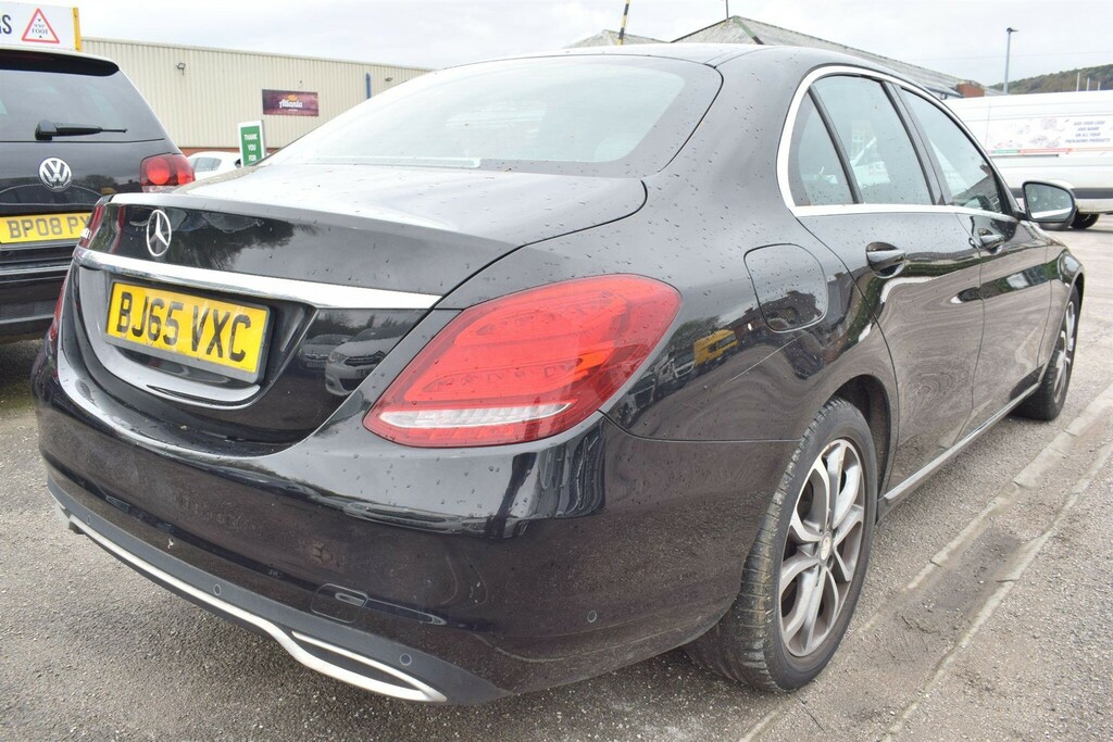 Mercedes-Benz C Class 1.6 D Sport Euro 6 Ss Black #2