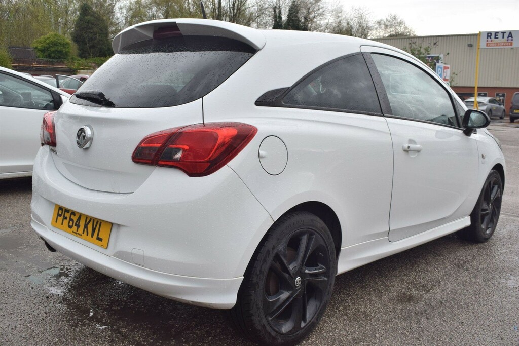 Vauxhall Corsa 1.4I Ecotec Limited Edition Euro 6 PF64KVL White #2