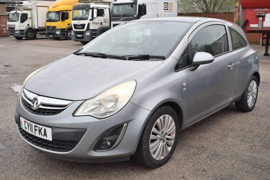 Vauxhall Corsa 1.2 16V Excite Euro 5 Ac CY11FKA Silver #5