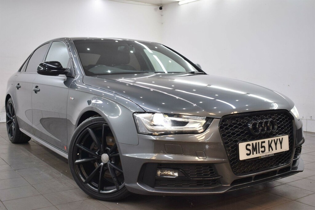 Audi A4 2.0 Tdi Black Edition Plus Euro 5 Ss SM15KYY Grey #5