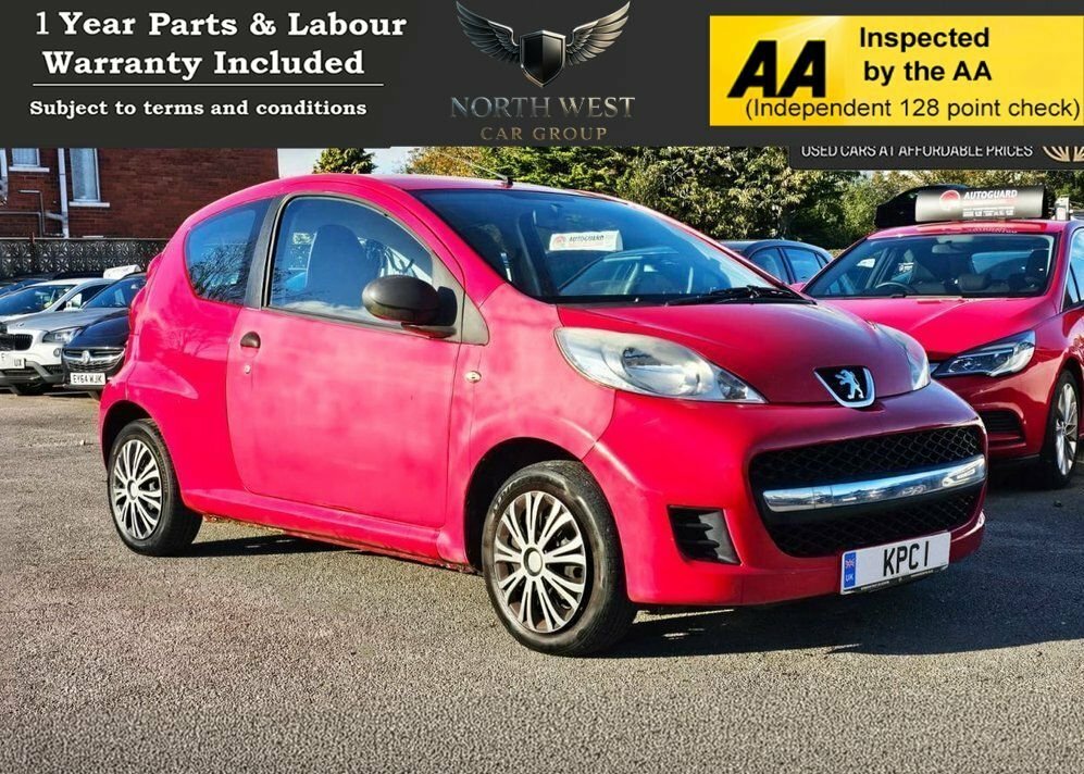 Peugeot 107 1L Urban Lite Red