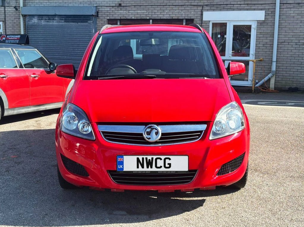 Vauxhall Zafira 1.6L Exclusiv NK13VCZ Red #3