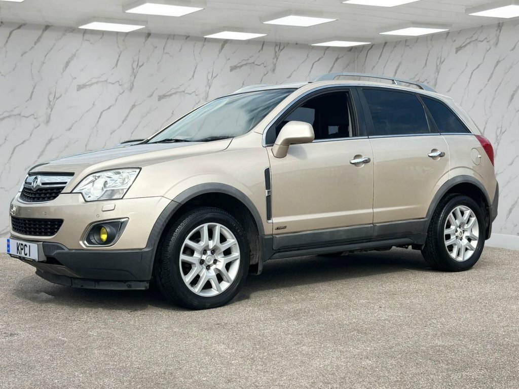 Vauxhall Antara 2.2L Se LN62OWY Yellow #4