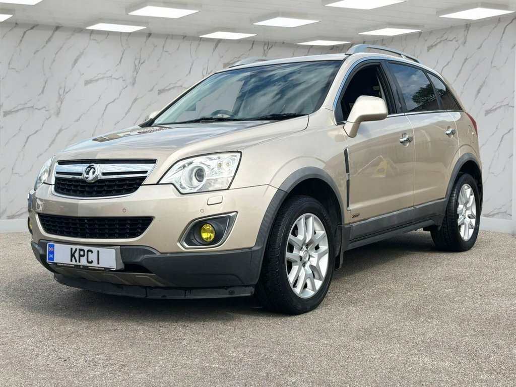 Vauxhall Antara 2.2L Se LN62OWY Yellow #5