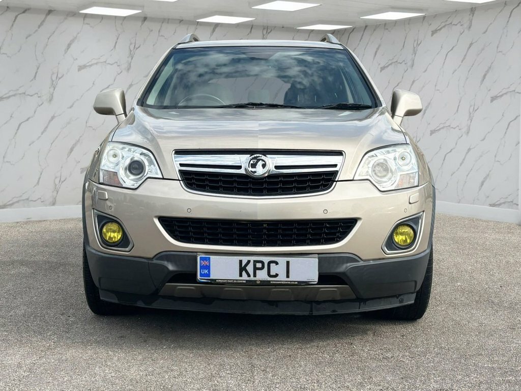 Vauxhall Antara 2.2L Se LN62OWY Yellow #3