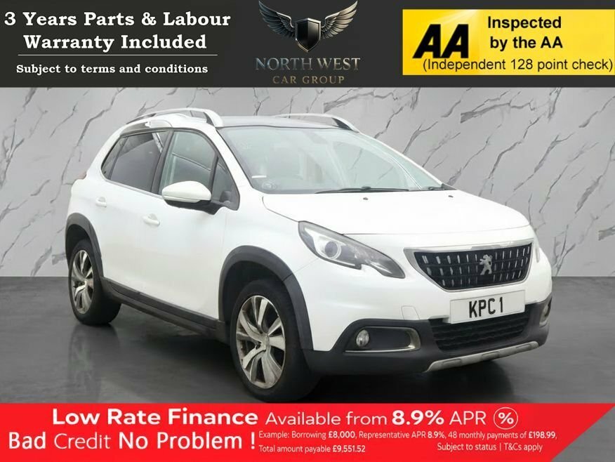 Peugeot 2008 1.6L Allure White