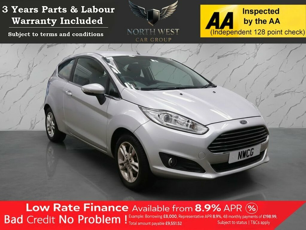 Ford Fiesta 1.3L Zetec Silver