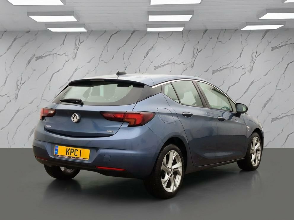 Vauxhall Astra Hatchback MD65OMV Blue #4