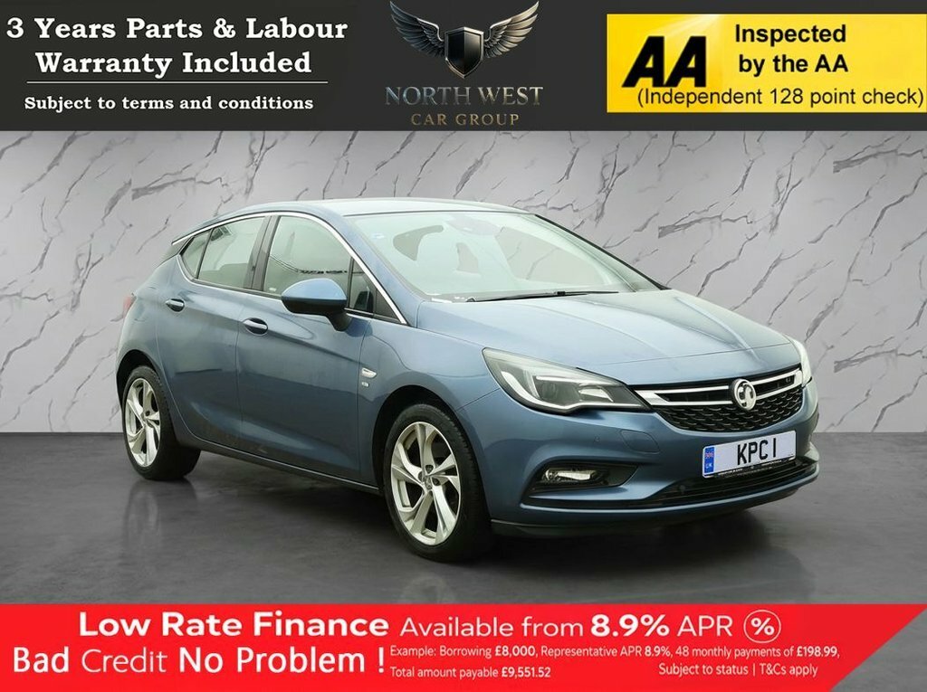 Vauxhall Astra Hatchback Blue