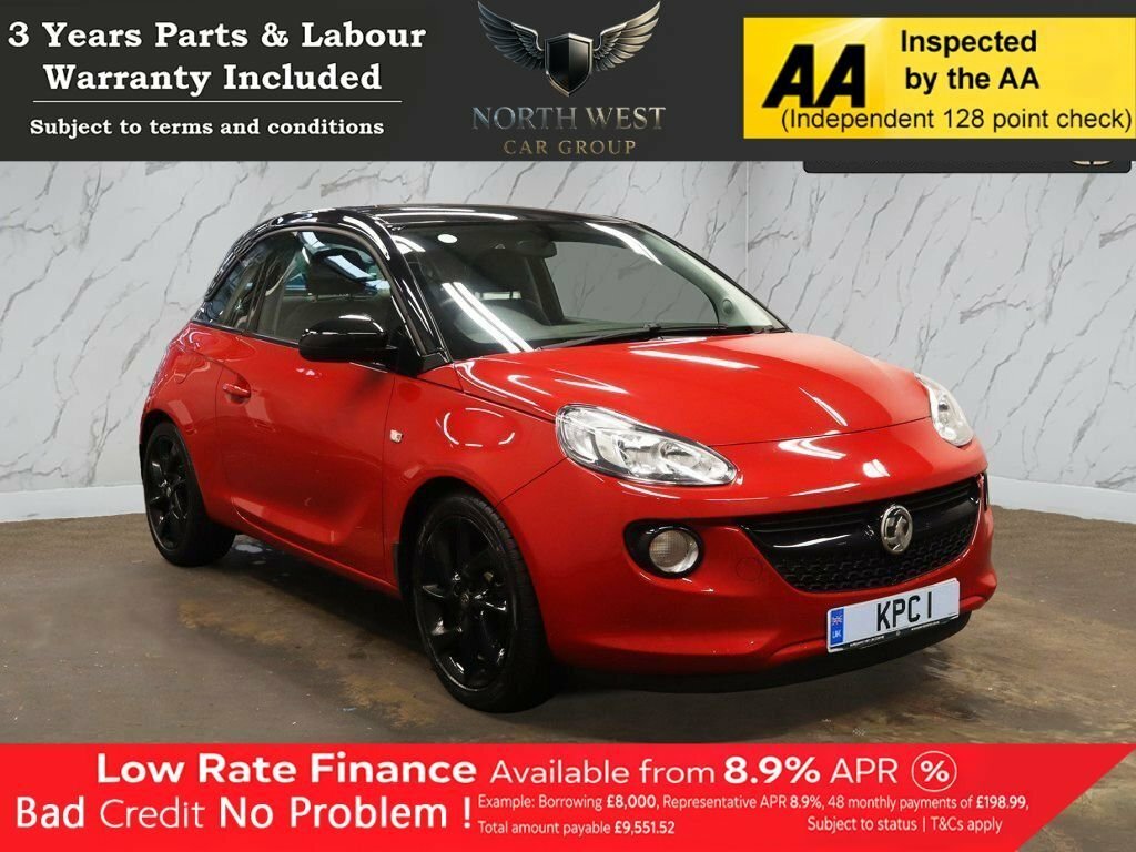 Vauxhall Adam 1.2L Energised Red