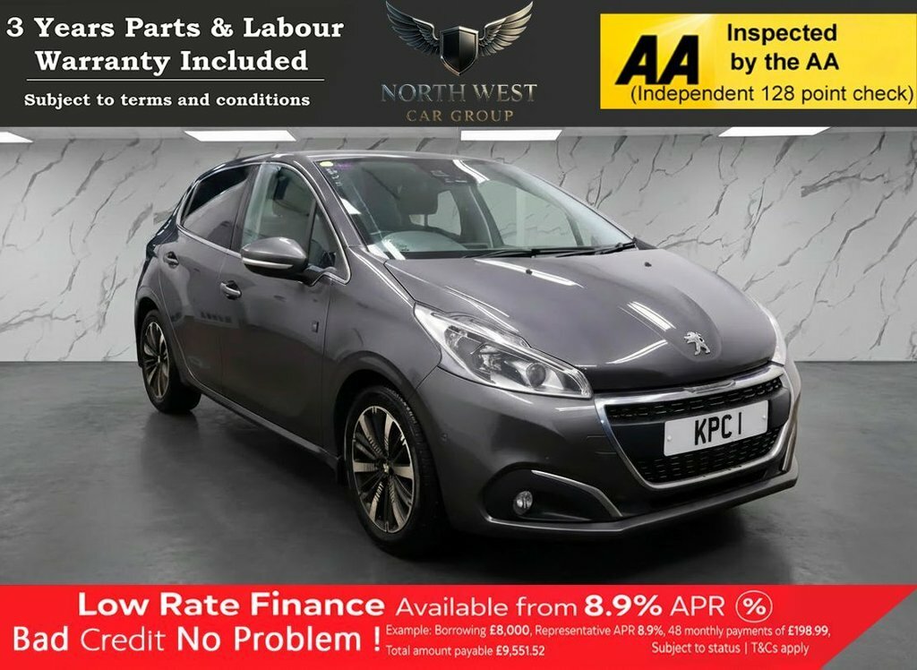 Peugeot 208 1.2L Tech Edition Grey