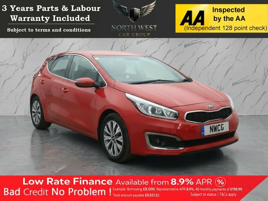 Kia Ceed 1.6L 3 Red