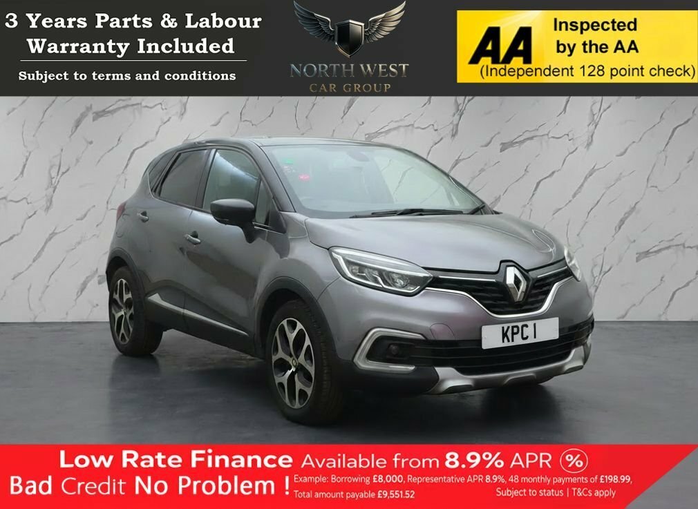 Renault Captur 0.9L Gt Line Grey