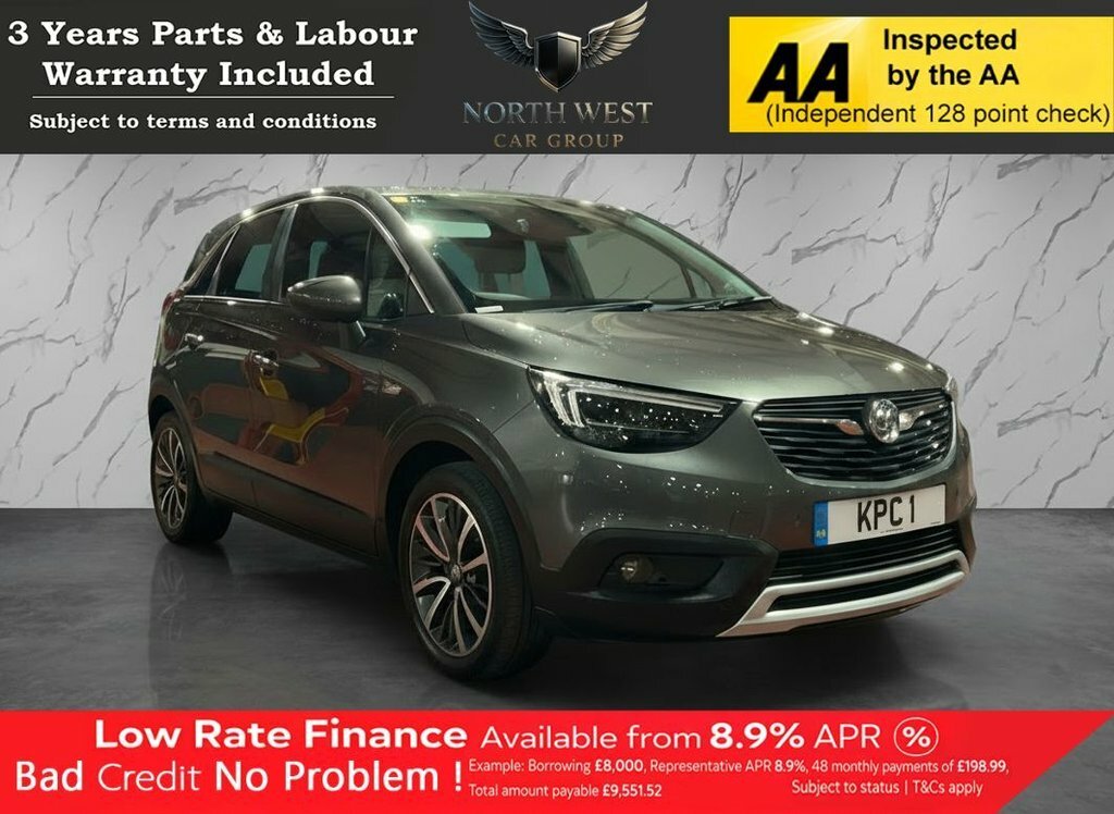 Vauxhall Crossland X 1.2L Elite Grey