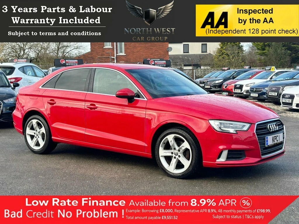 Audi A3 2L Sport Red