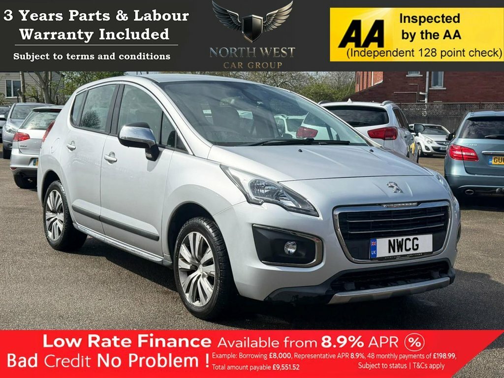 Peugeot 3008 1.6L Active Silver