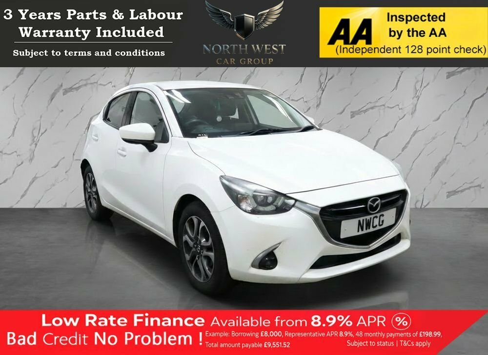 Mazda 2 1.5L Gt Sport Nav White