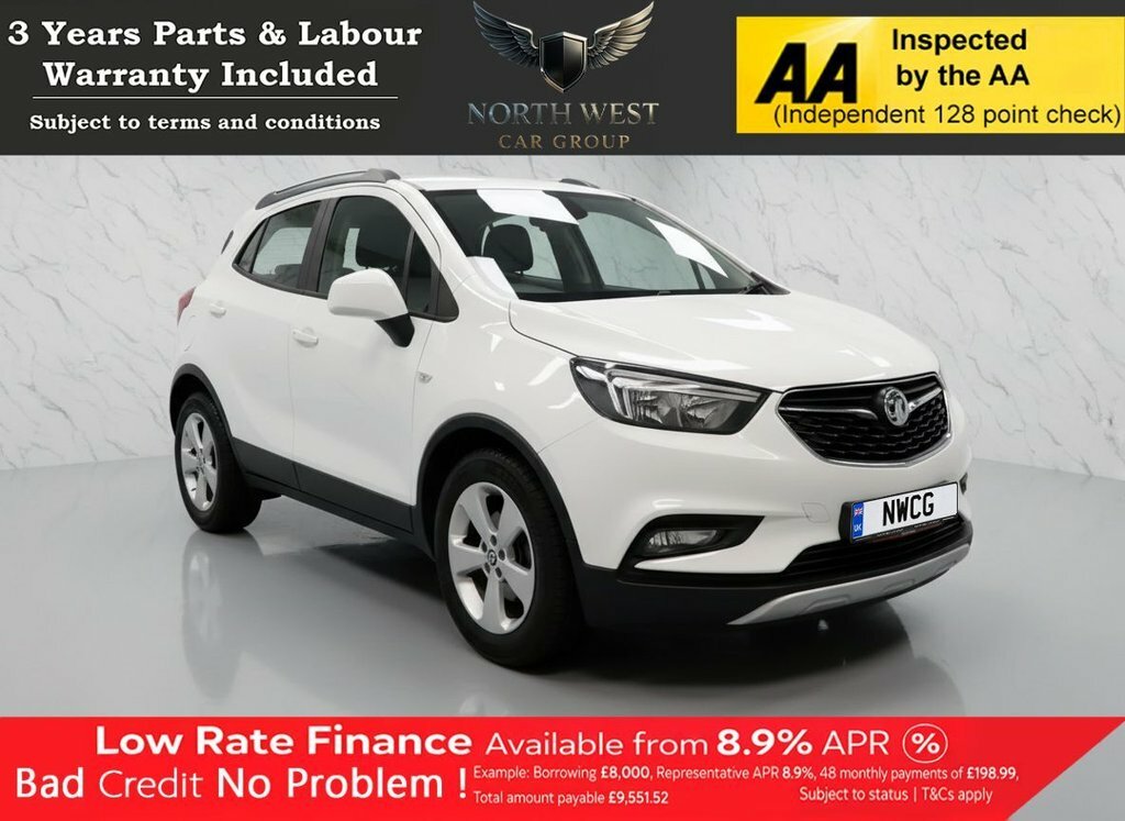 Vauxhall Mokka X 1.4L Design Nav White