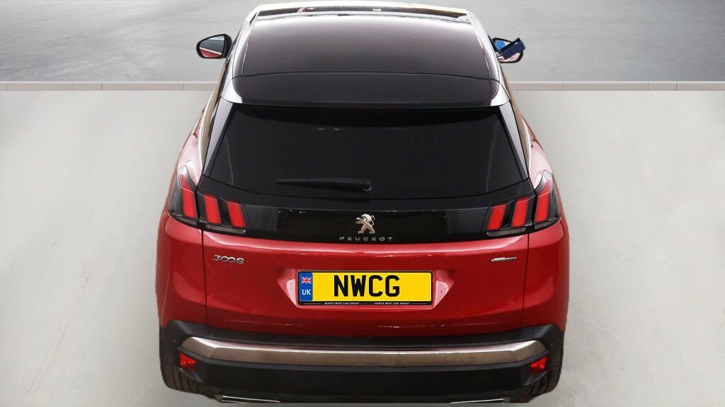Peugeot 3008 1.2L Gt Line WR67VYV Red #5