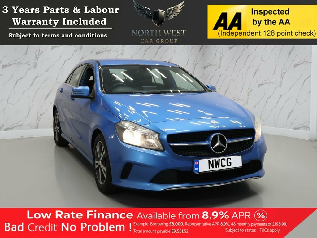 Mercedes-Benz A Class 1.5L Se Blue