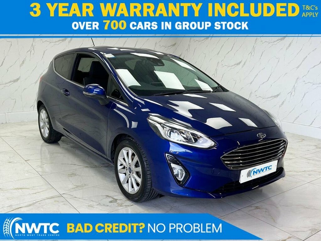 Ford Fiesta 1L Titanium Blue