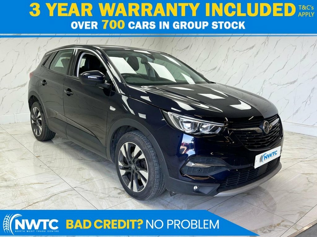 Vauxhall Grandland X 1.2L Sport Nav Blue
