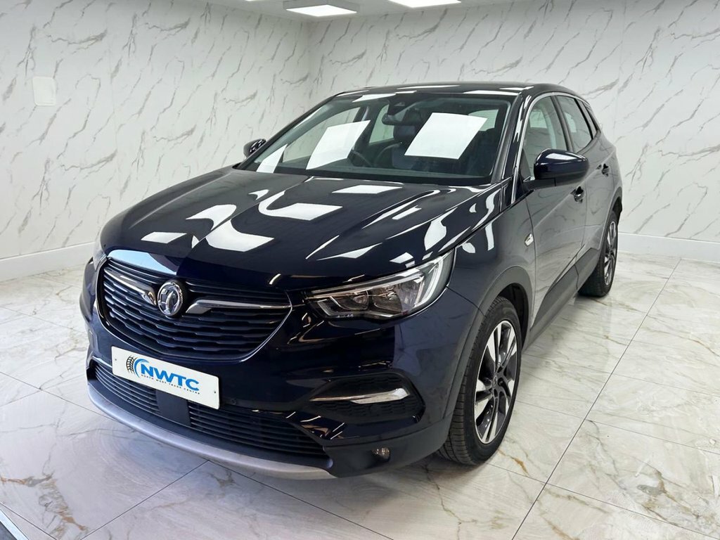 Vauxhall Grandland X 1.2L Sport Nav SY69XJV Blue #4