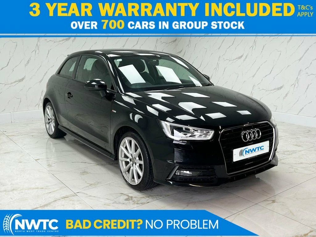 Audi A1 1.4L S Line GJ67UZH Black