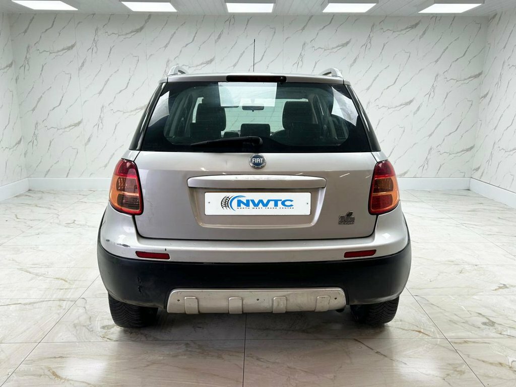 Fiat Sedici Hatchback Blue #8